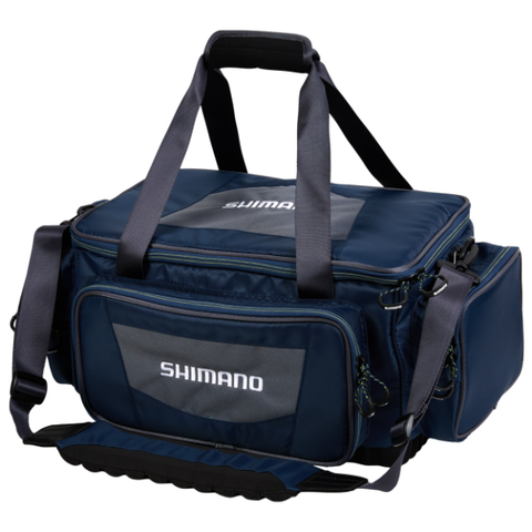 SHIMANO Tackle Bag Tackle Bag Medium Navy / Grey / Lime LUGB-09