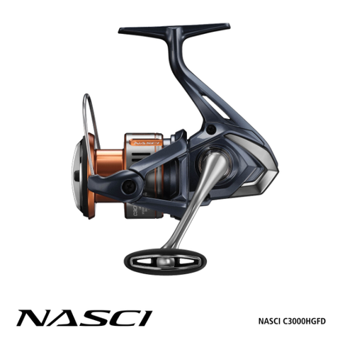 SHIMANO NASCI FD SPIN REEL C3000 HG