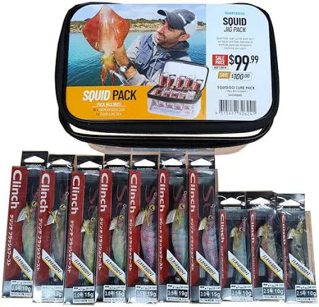 SHIMANO SQUID EGI JIG LURE PACK