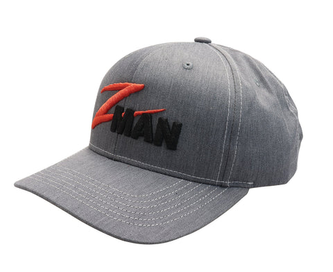 Zman Premium Fishing Cap - Grey