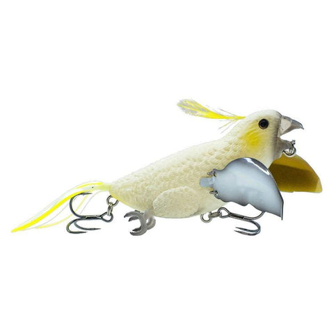 Chasebaits The Smuggle Surface Walker Lure White Cockatoo 65mm