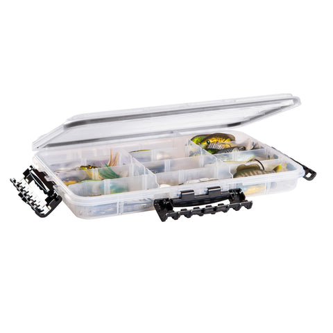 Plano 3700 Waterproof Stowaway Tackle Tray 4-23 Adjustable Compartments