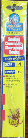 Neptune Beak Octopus Hook - Size 4, 12pcs NCSBH4