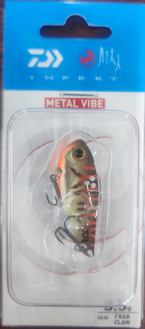 DAIWA INFEET METAL VIBE 3.5g CRAB CLAW