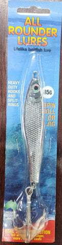 All Rounder Lures Chrome 85 gram