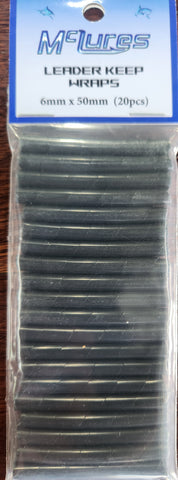 McLures Leader Keep Wraps Armour Spring - 6mm x 50mm