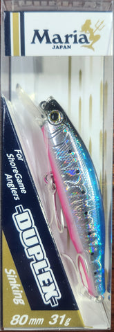 Maria Duplex Casting Lure 80mm 31g Col 003
