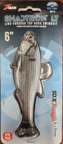 Zman Shadtron LT Swimbait 6" SIGHT FLASH
