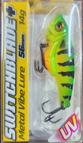Tackle Tactics TT Switch Minnow + Vibe 56mm Flamin Shad
