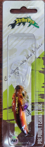 Strike Pro Mini Hunchback Lure A752E
