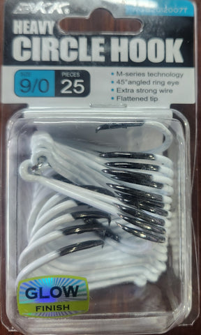 BKK Offset Heavy Circle Glow Pocket Pack 9/0 25pcs