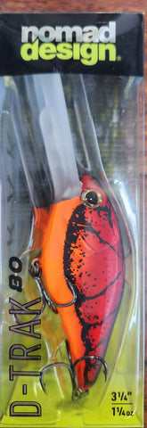 Nomad Design D-Trak 80 Crankbait RED CRAW