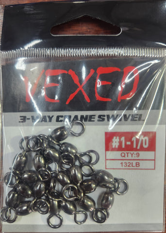 VEXED 3 WAY CRANE SWIVEL VCW1/0-1 #1-1/0