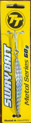 Tackle Tactics TT Sway Bait Silver Flash 60g