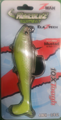 Zman HerculeZ Swimbait 4" SEXY MULLET