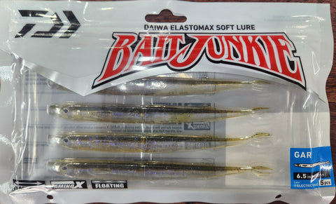 Daiwa Bait Junkie 6.5" Gar ELECTRIC SHAD