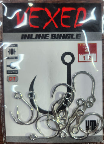 VEXED INLINE SINGLE LURE HOOK VPPIS02 #2