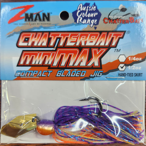 Zman ChatterBait Mini Max 1/2 Oz TROPICAL PUNCH