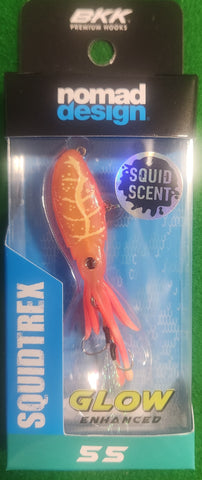 NOMAD SQUIDTREX 55 VIBE 55MM 14G FISHING LURE PINK LUMO GLOW
