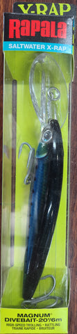 RAPALA X-RAP MAGNUM DIVEBAIT 20' 9m BLUE SARDINE