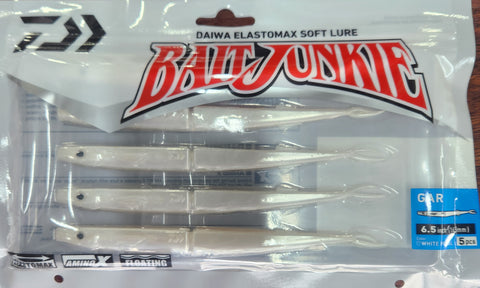 Daiwa Bait Junkie 6.5" Gar WHITE PEARL