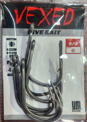 VEXED LIVE BAIT HOOK HOOK VPPLB9/0 9/0
