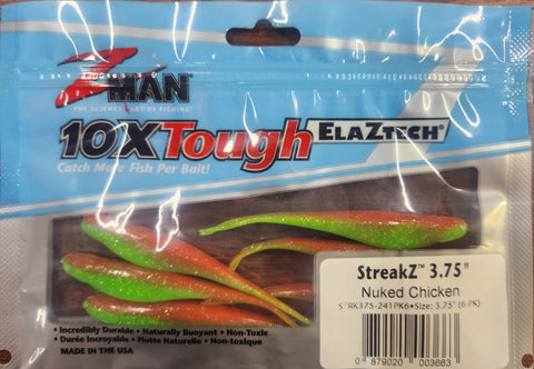Zman Streakz 3.75" Minnow Nuked Chicken