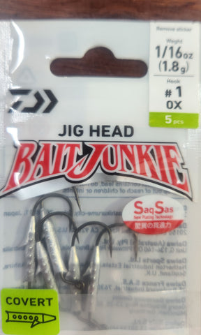 Daiwa Bait Junkie Covert Jighead OX #1 1/16