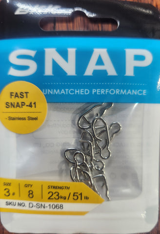 BKK FAST SNAP 41 Size 3 8pcs