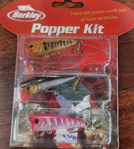 BERKLEY YELLOWFIN WHITING POPPER KIT 3 PACK