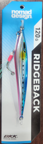 Nomad Design "The Ridgeback" Deep Jig 120g BLUE SARDINE