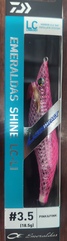 EMERALDAS SHINE LC-LI SQUID JIG PINK & PINK