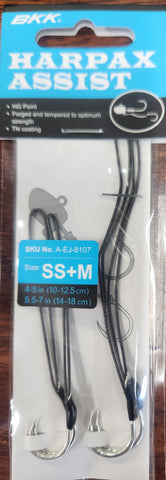 BKK HARPAX ASSIST HOOKS SS+M