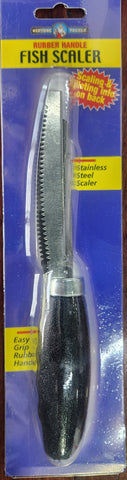 Neptune Tackle Rubber Handle Fish Scaler Metal RHFS