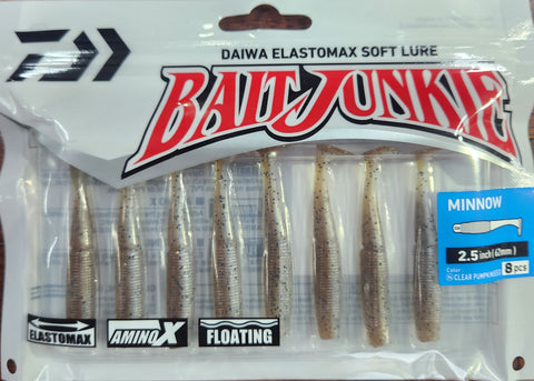 Daiwa Bait Junkie 2.5" MINNOW GHOST OIL