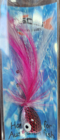 PISCES SURF POPPER WITH 1/0 HOOK - PINK