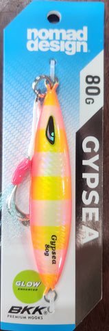 Nomad Fishing GYPSEA Deep Jig - 80 gram YELLOW RACER