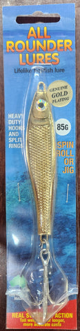 All Rounder Lures Gold 85 gram