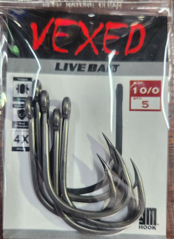 VEXED LIVE BAIT HOOK HOOK VPPLB10/0 10/0