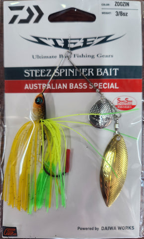 Daiwa Steez Spinner Bait 3/8oz ZOOZIN