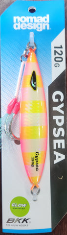 Nomad Fishing GYPSEA Deep Jig - 120 gram YELLOW RACER