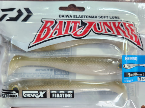 Daiwa Bait Junkie HERRING 5" GHOST OIL
