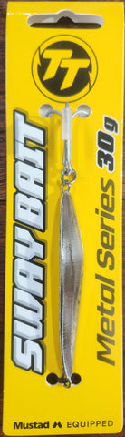 Tackle Tactics TT Sway Bait 30g Chrome