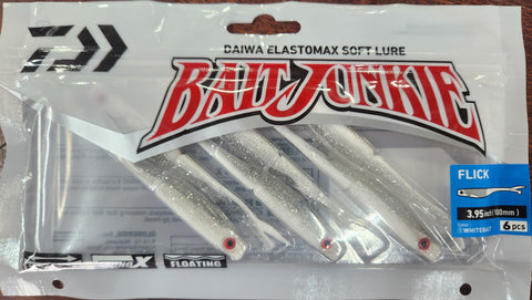 Daiwa Bait Junkie Flick 3.95" WHITEBAIT