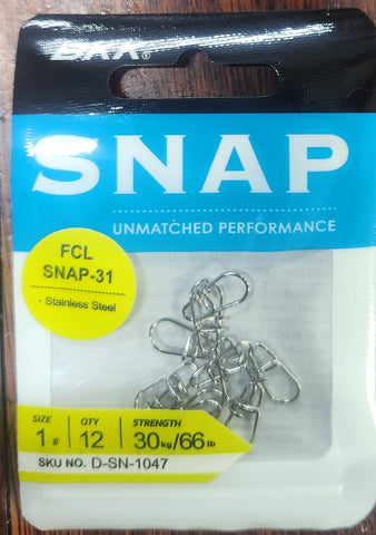 BKK FCL SNAP Size 1 12pcs