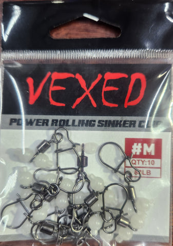 VEXED POWER ROLLING SINKER CLIP VLRRSCM #M