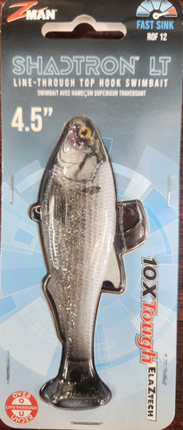 Zman Shadtron LT Swimbait 4.5" SIGHT FLASH