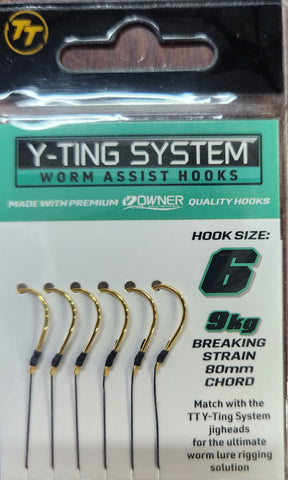 TT Lures Y-Ting Soft Plastic Assist Size 6, 80mm