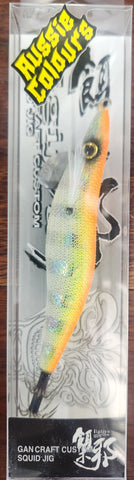 GanCraft Squid Jig Egi Size 3.0 AUS-45 Rainbow Noodle