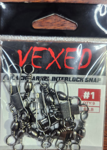 VEXED BLACK BARREL INTERLOCKING SNAP VBBIS1 #1